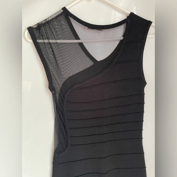 Arden B Sexy Black Bodycon Dress SZ Sm - Picture 6 of 6